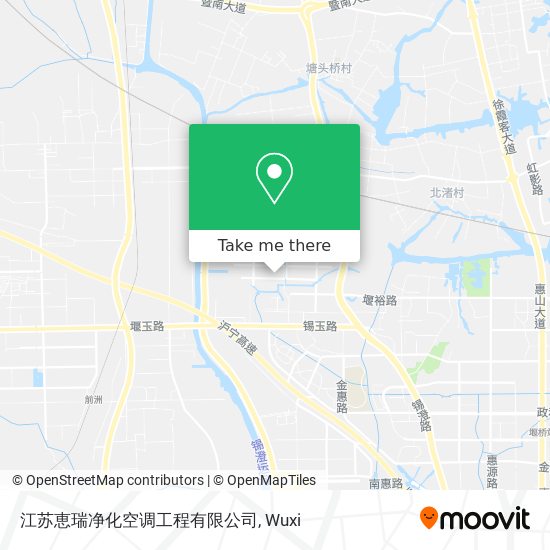 江苏恵瑞净化空调工程有限公司 map