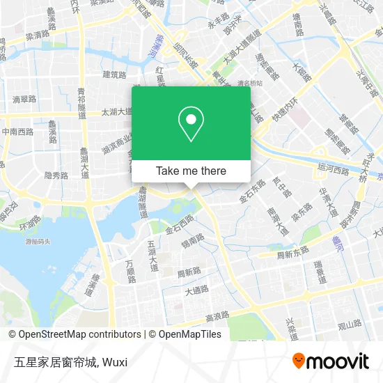 五星家居窗帘城 map