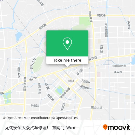 无锡安镇大众汽车修理厂-东南门 map