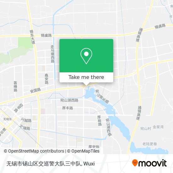 无锡市锡山区交巡警大队三中队 map