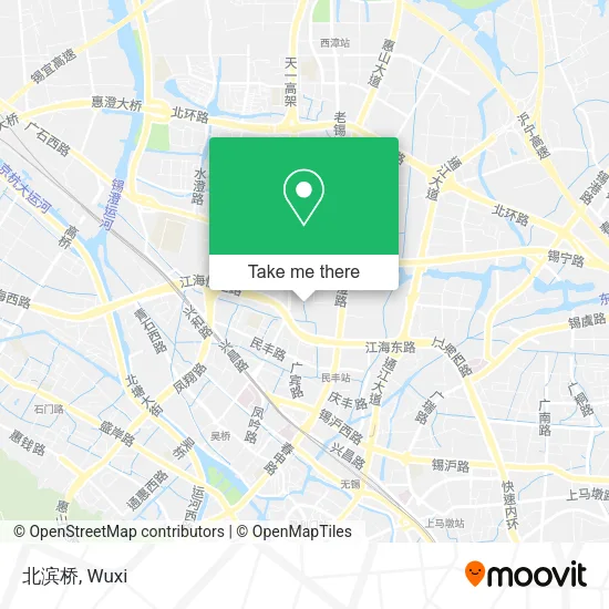 北滨桥 map
