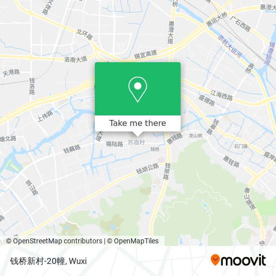 钱桥新村-20幢 map