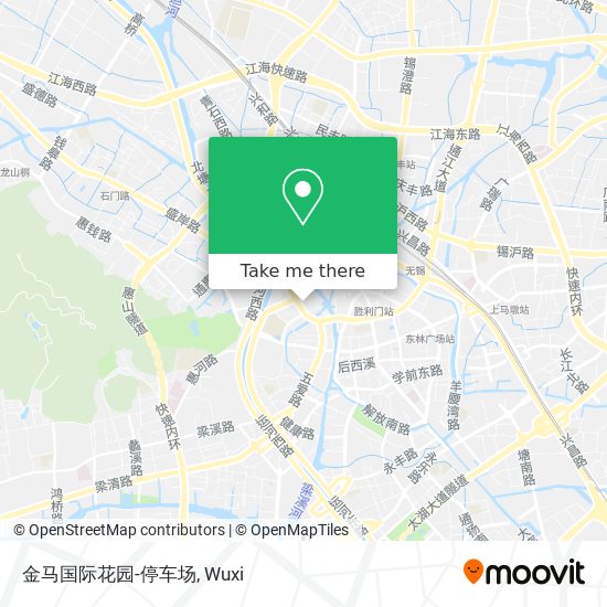 金马国际花园-停车场 map