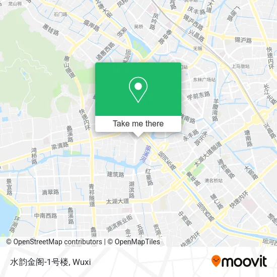 水韵金阁-1号楼 map