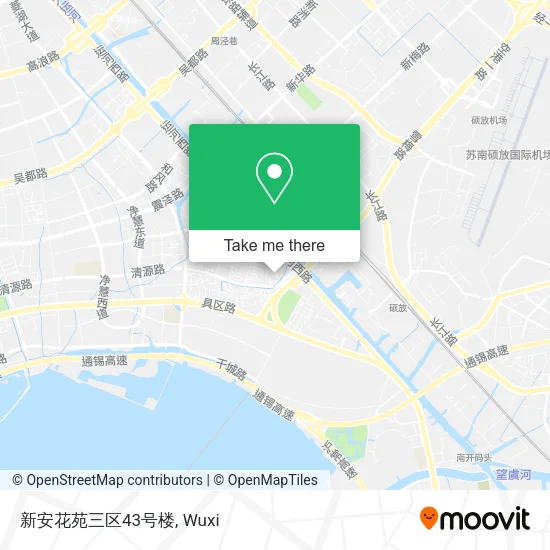 新安花苑三区43号楼 map