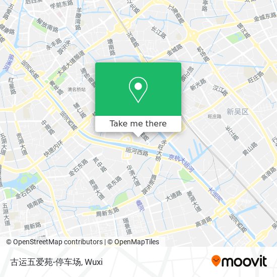 古运五爱苑-停车场 map