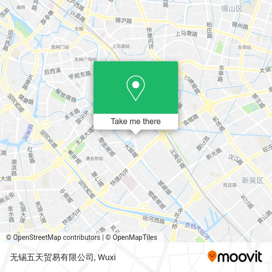 无锡五天贸易有限公司 map