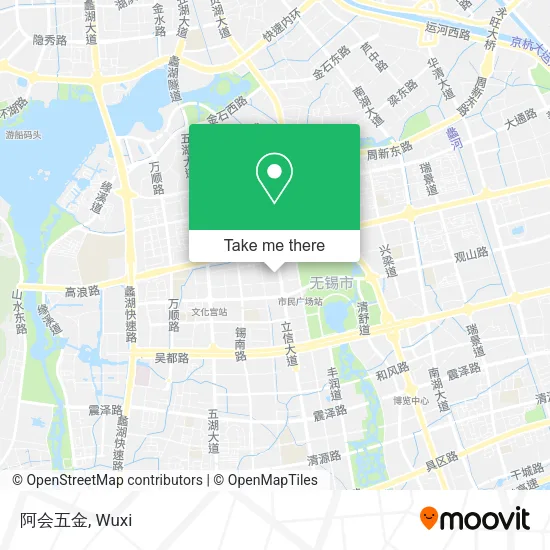阿会五金 map