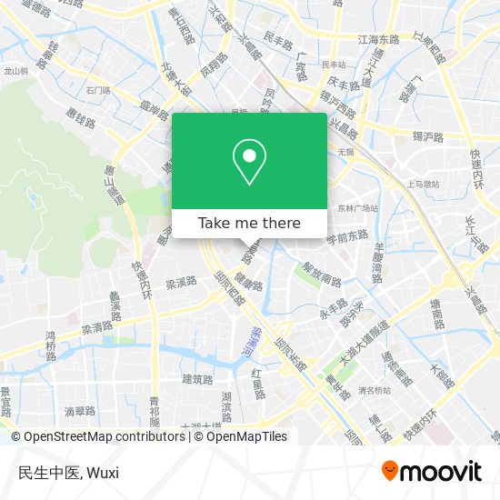 民生中医 map