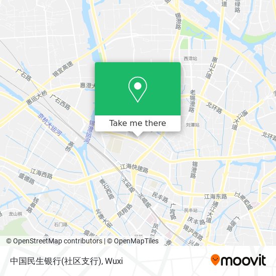 中国民生银行(社区支行) map