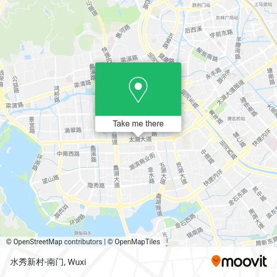 水秀新村-南门 map