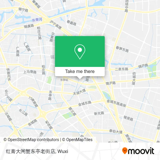 红膏大闸蟹东亭老街店 map