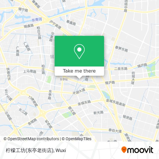 柠檬工坊(东亭老街店) map