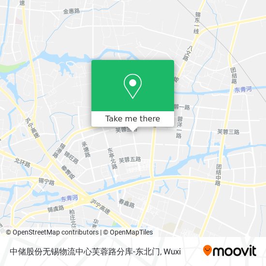 中储股份无锡物流中心芙蓉路分库-东北门 map