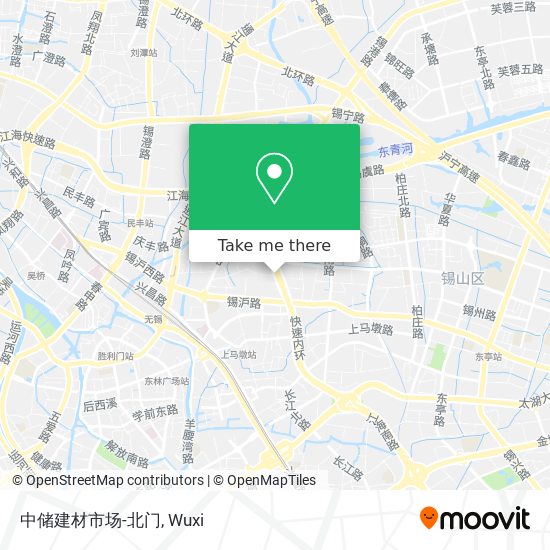 中储建材市场-北门 map