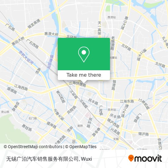 无锡广泊汽车销售服务有限公司 map