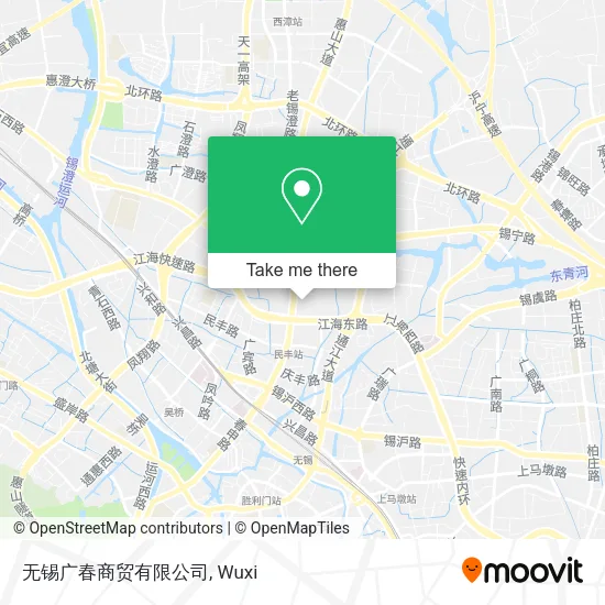 无锡广春商贸有限公司 map