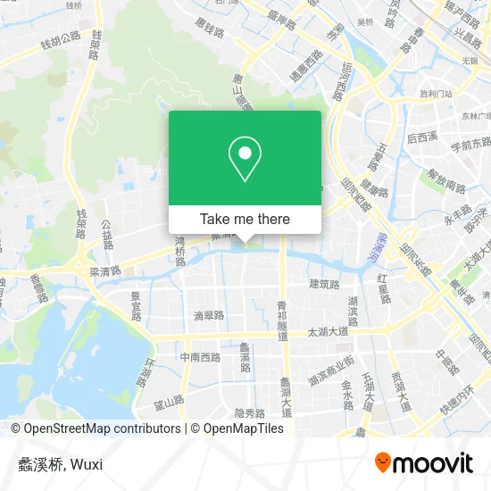 蠡溪桥 map