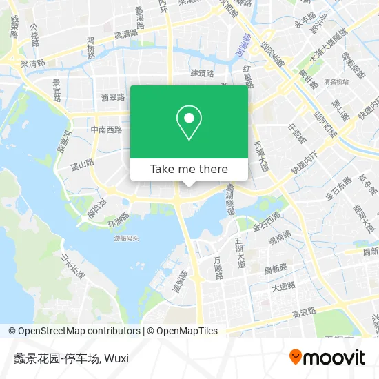 蠡景花园-停车场 map