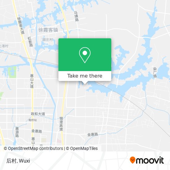 后村 map