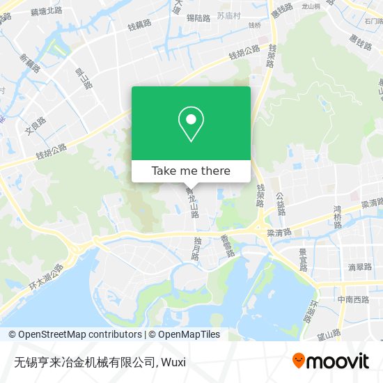 无锡亨来冶金机械有限公司 map