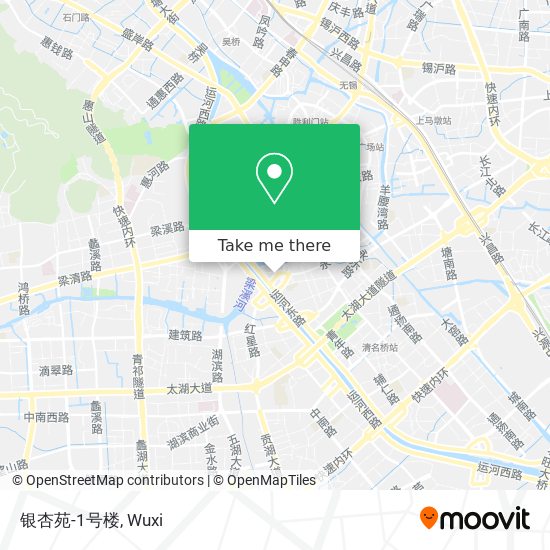 银杏苑-1号楼 map