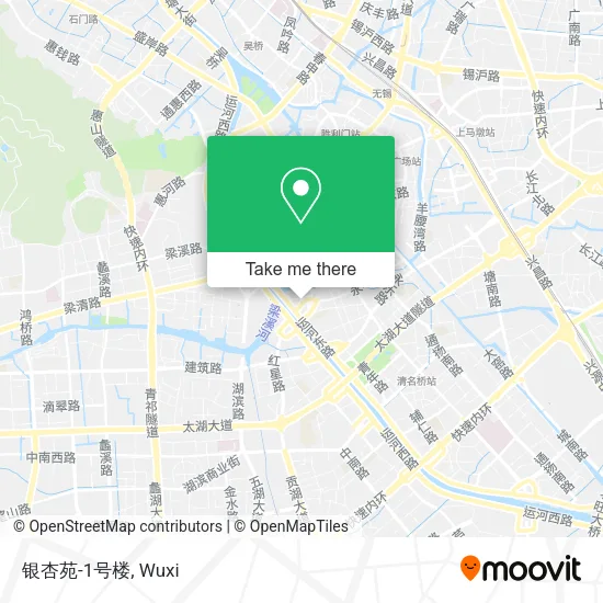 银杏苑-1号楼 map