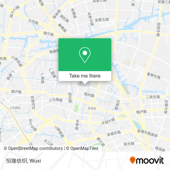 恒隆纺织 map