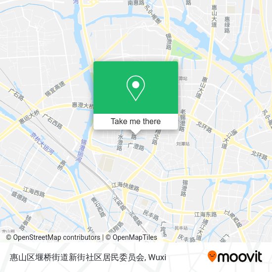 惠山区堰桥街道新街社区居民委员会 map