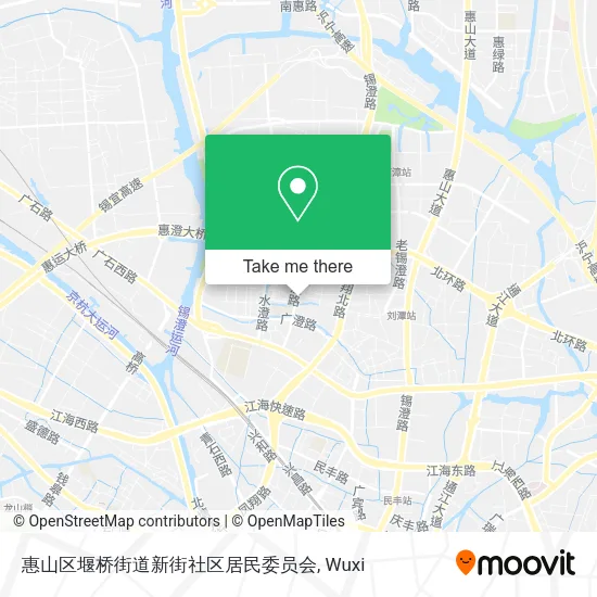 惠山区堰桥街道新街社区居民委员会 map