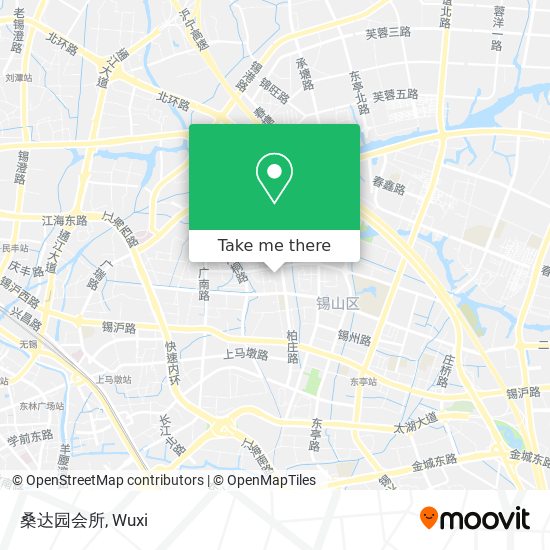 桑达园会所 map