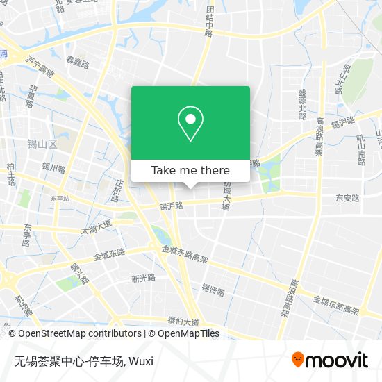 无锡荟聚中心-停车场 map