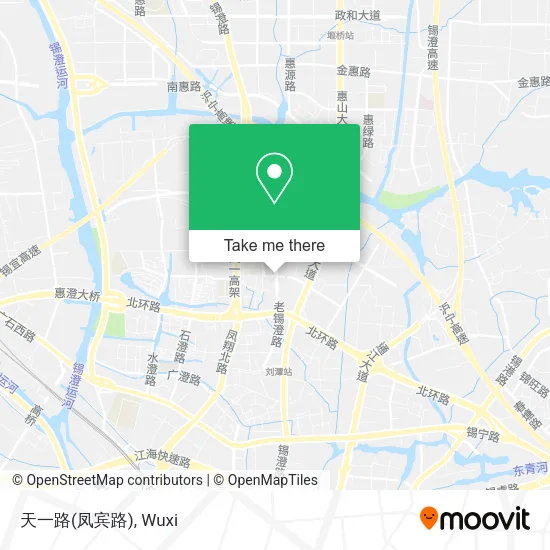 天一路(凤宾路) map