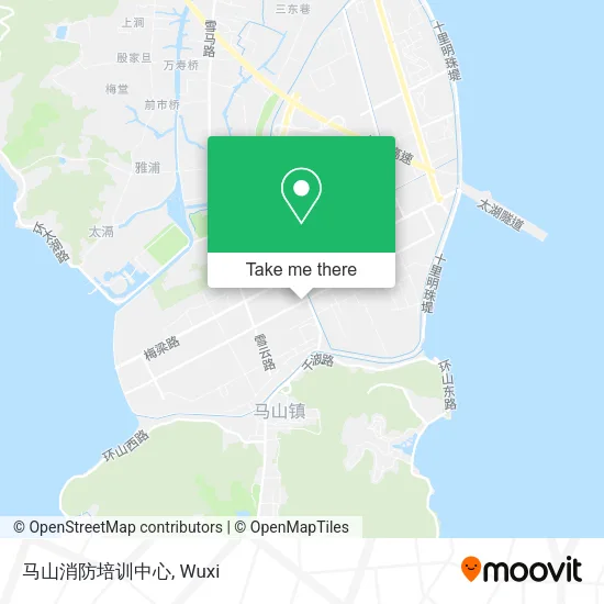 马山消防培训中心 map