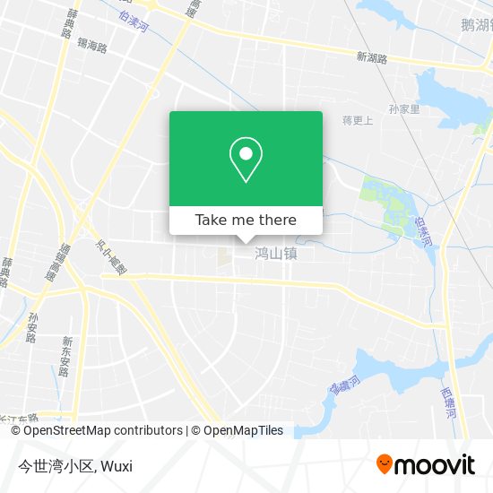 今世湾小区 map
