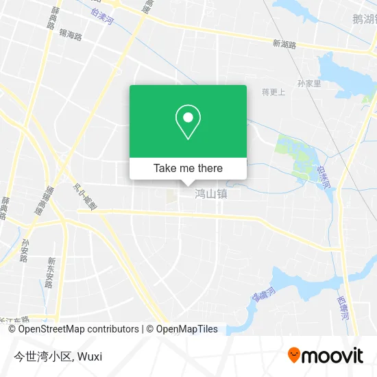 今世湾小区 map