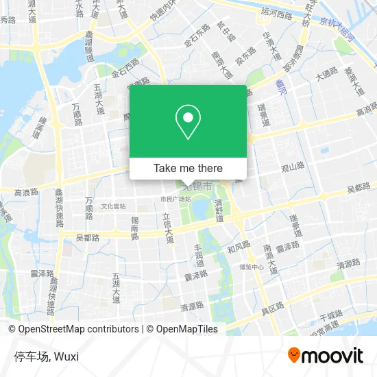 停车场 map