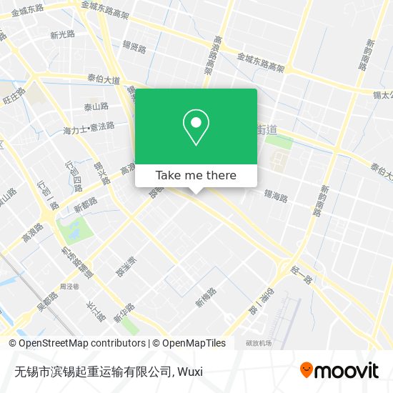 无锡市滨锡起重运输有限公司 map