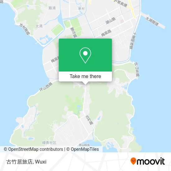 古竹居旅店 map
