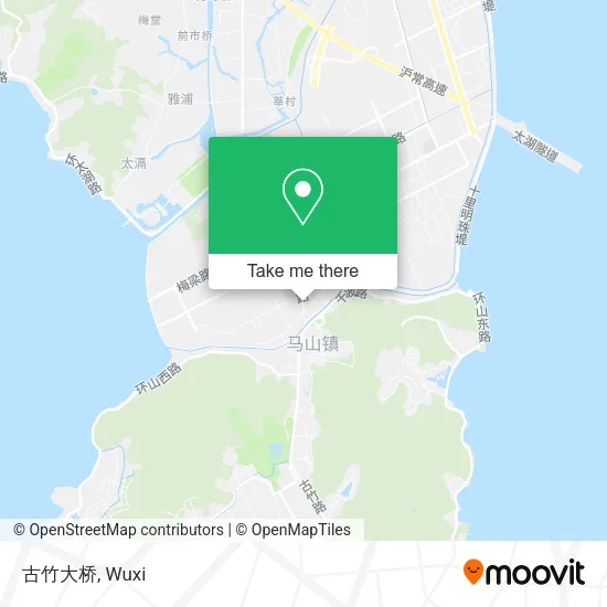 古竹大桥 map