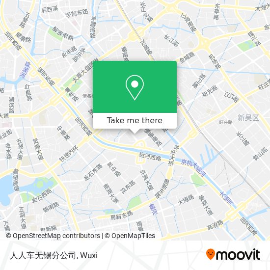 人人车无锡分公司 map