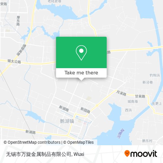 无锡市万旋金属制品有限公司 map