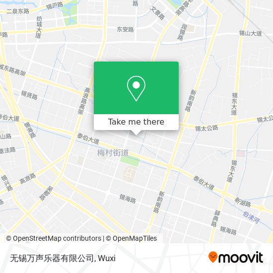 无锡万声乐器有限公司 map