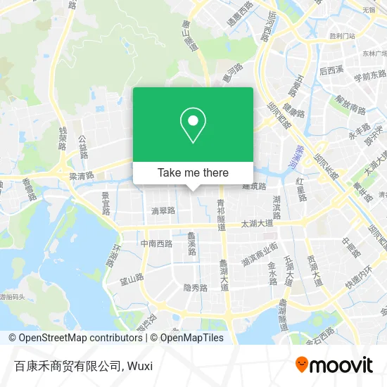 百康禾商贸有限公司 map