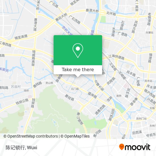 陈记锁行 map