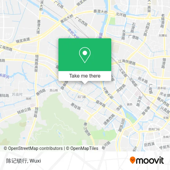 陈记锁行 map