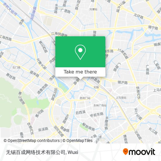 无锡百成网络技术有限公司 map