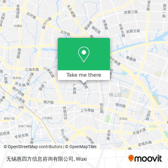 无锡惠四方信息咨询有限公司 map