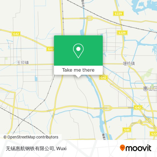 无锡惠航钢铁有限公司 map