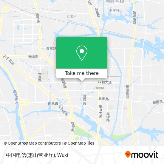 中国电信(惠山营业厅) map